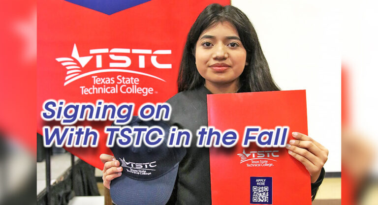 Future Students Sign Letters of Intent to Attend TSTC In The Fall