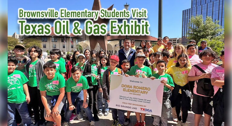 Brownsville Elementary Students Visit Texas Oil & Gas Exhibit at Bullock Texas State History Museum 