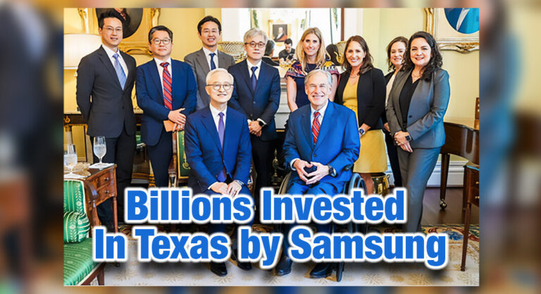 Meeting With Samsung Executives to Discuss Billions Invested In Texas