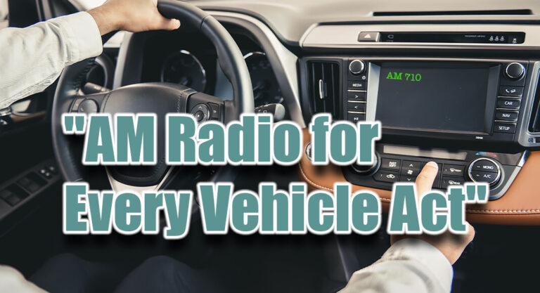 Bipartisan Support Strengthens for Legislation to Preserve AM Radio in Vehicles
