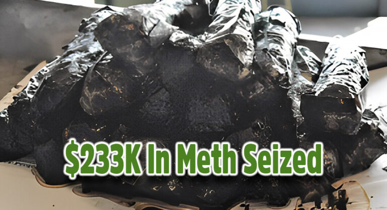 CBP Officers Seize $233K In Meth at World Trade Bridge