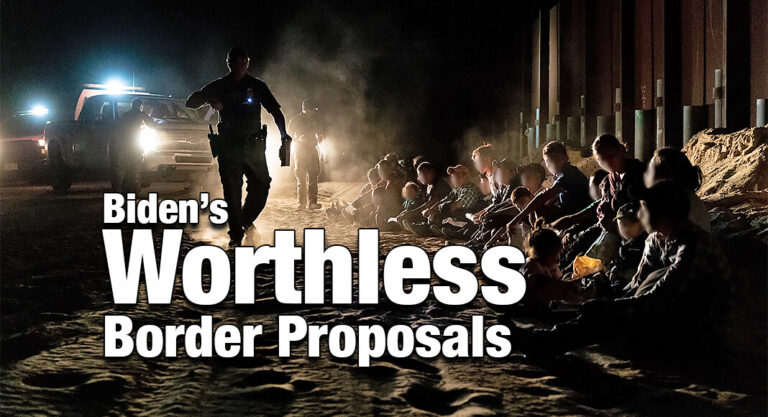 Governor Condemns President Biden’s Worthless Border Proposals
