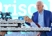Sen. John Cornyn Delivers Remarks at Driscoll Children’s Hospital Rio Grande Valley