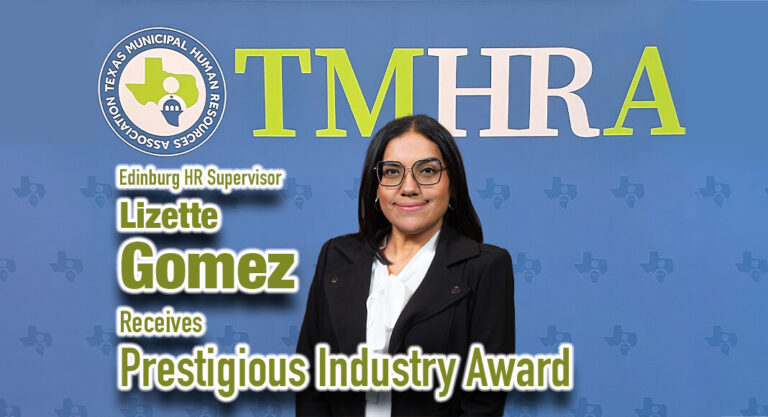City of Edinburg HR Supervisor Receives Prestigious Industry Award