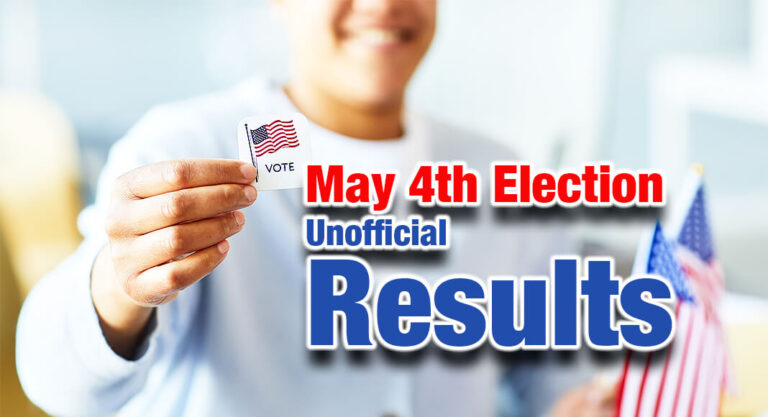 May 4th, 2024 Unofficial Election Results