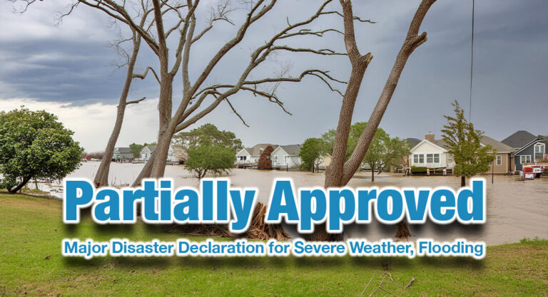 Pres. Biden Partially Approves Gov. Abbott’s Request for Major Disaster Declaration for Severe Weather, Flooding