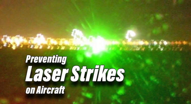 Preventing Laser Strikes on Aircraft