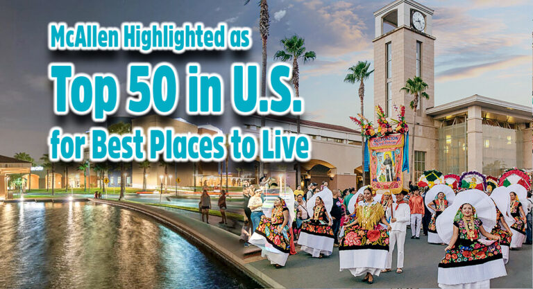 McAllen Highlighted as Top 50 in U.S. for Best Places to Live