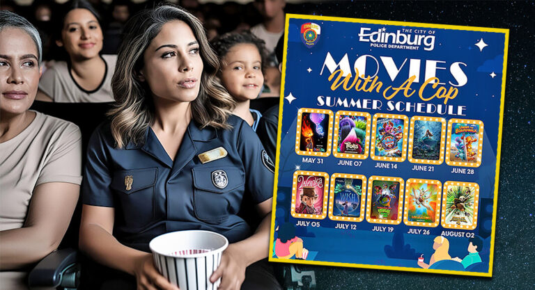 Edinburg PD Hosts Movies With A Cop