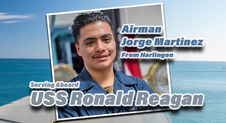 Harlingen Native Serves Aboard U.S. Navy Floating Airport in Japan