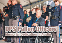 Gov. Dedicates DPS Fallen Officers Memorial in Austin