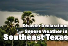 Governor Issues Disaster Declaration for Severe Weather in Southeast Texas