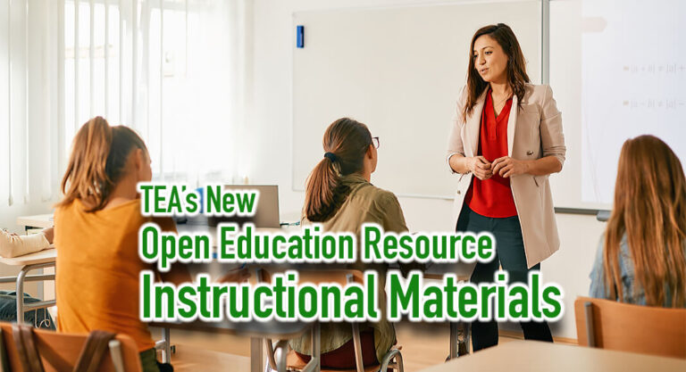 Governor’s Statement on TEA’s New Open Education Resource Instructional Materials