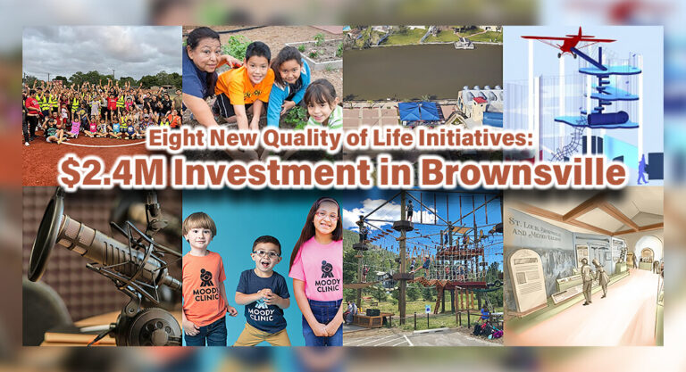 Eight New Quality of Life Initiatives with $2.4 Million Investment in Brownsville