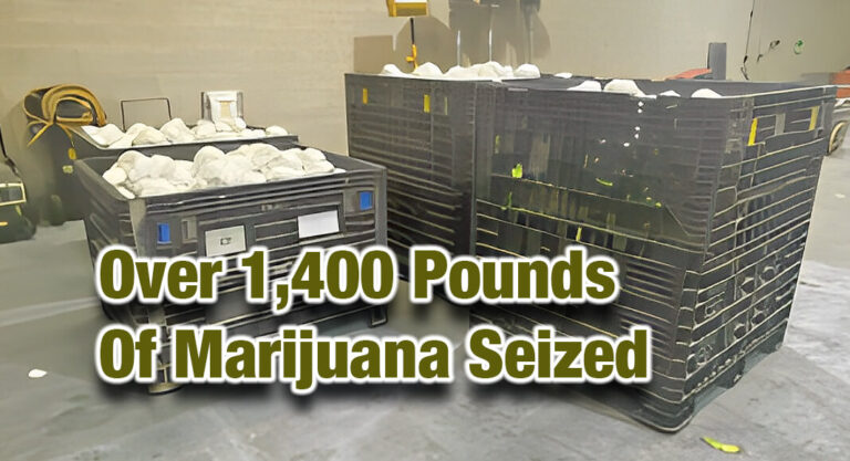 CBP Officers Seize Over 1,400 Pounds of Marijuana at Pharr International Bridge