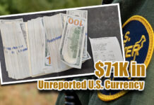 CBP Officers Seize Over $71K In Unreported U.S. Currency At Eagle Pass Port Of Entry