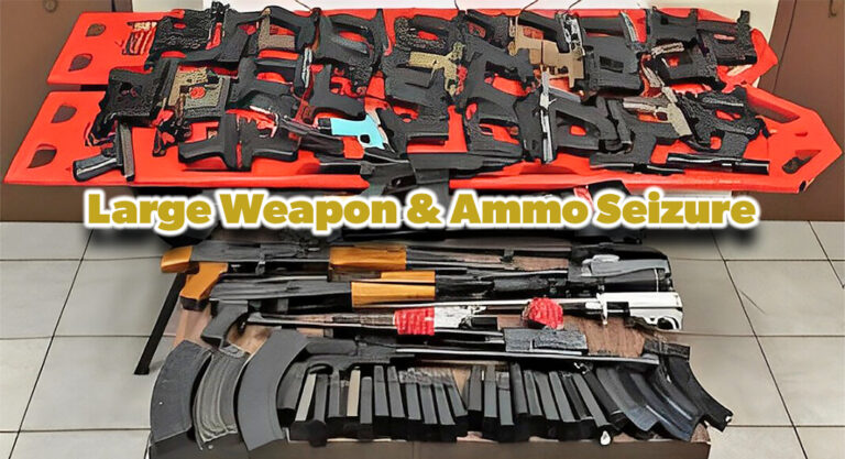 CBP Officers Seize 67 Weapons, 69 Magazines, 33 Rounds of Ammunition at Progreso International Bridge