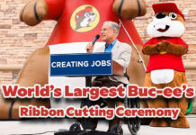 Governor Abbott Praises Booming Texas Economy At World’s Largest Buc-ee’s Ribbon Cutting Ceremony
