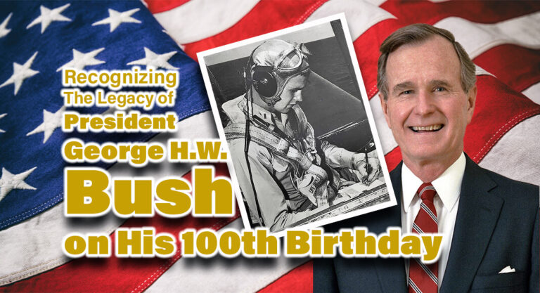Resolution Introduced Recognizing Legacy of President George H.W. Bush on His 100th Birthday