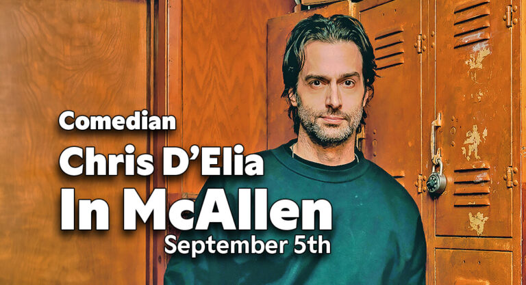 Comedian Chris D’Elia Takes the Stage at McAllen Performing Arts Center, Sept. 5th