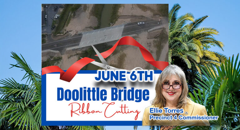 Ribbon Cutting Ceremony for Doolittle Bridge, June 6th