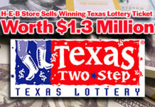 H-E-B Store Sells Winning Texas Lottery Ticket Worth $1.3 Million
