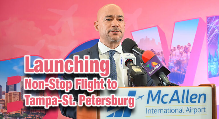 McAllen International Airport Launches Non-Stop Flight to Tampa-St. Petersburg