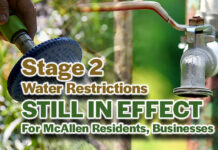 Stage 2 Water Restrictions Still in Effect for McAllen Residents, Businesses