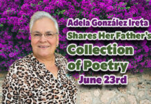 Author Shares Father’s Collection of Poetry, June 23rd