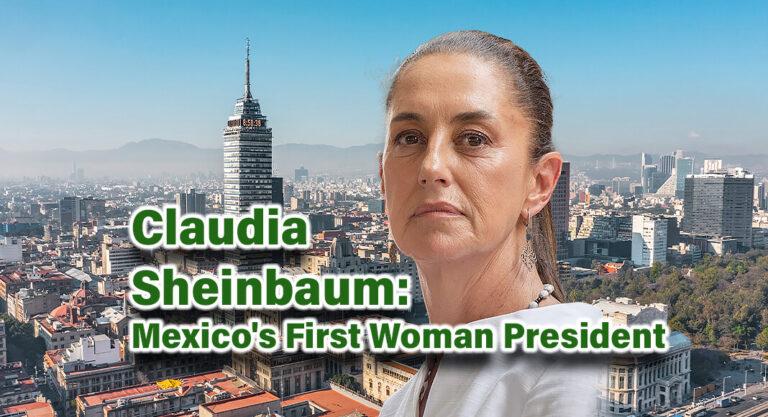 Mexico Elects Claudia Sheinbaum as First Woman President