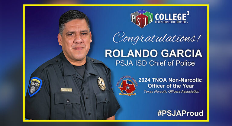 PSJA ISD Police Chief Recognized as 2024 TNOA Non-Narcotic Officer of the Year 