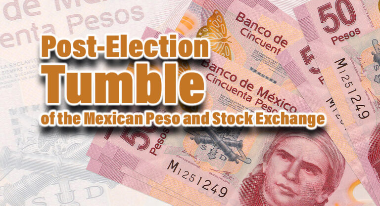 Analysis of the Post-Election Tumble of the Mexican Peso and Stock Exchange
