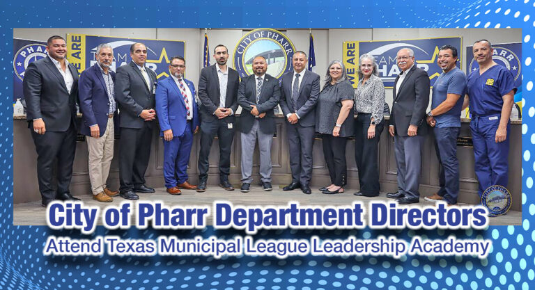 Department Directors Attend Texas Municipal League Leadership Academy