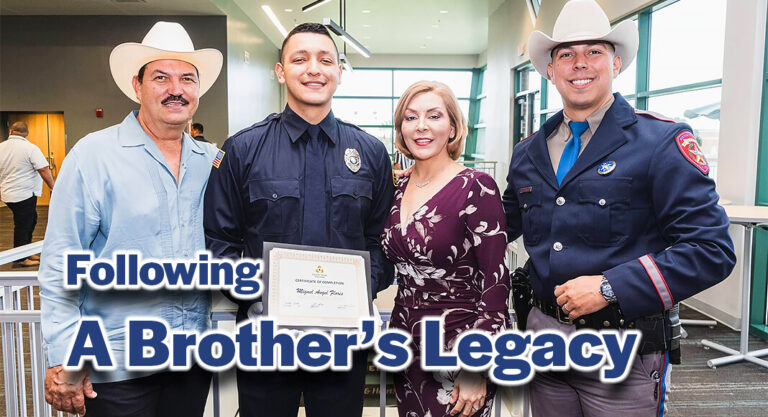 Following A Brother’s Legacy, Committed to Serve And Protect