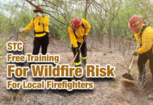 STC Tackles High Wildfire Risk with Free Training For Local Firefighters