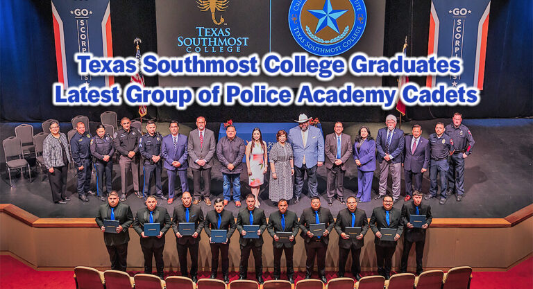 Texas Southmost College Graduates Latest Group of Police Academy Cadets  