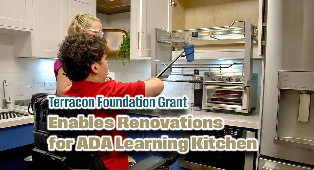 Terracon, a leading national consulting engineering firm comprised of engineers, scientists, architects, facility professionals and field experts, is pleased to announce the completion of the renovation of Moody Clinic's Americans with Disabilities (ADA) Kitchen Learning Lab. Image courtesy of the Terracon Foundation