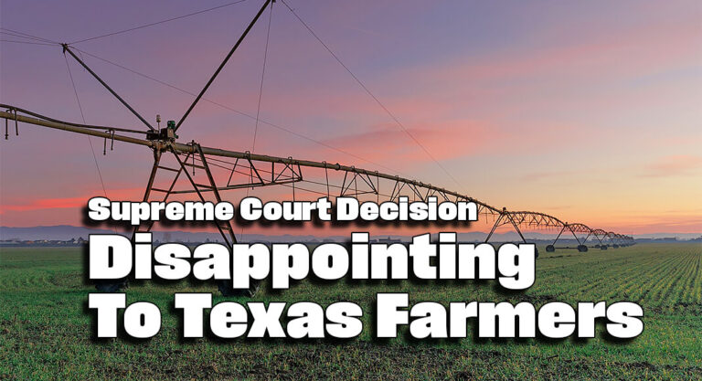 AG Paxton Responds to SCOTUS Decision Allowing Biden Admin to Prevent Resolution of Water Dispute Between States