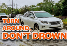 TURN AROUND, DON’T DROWN