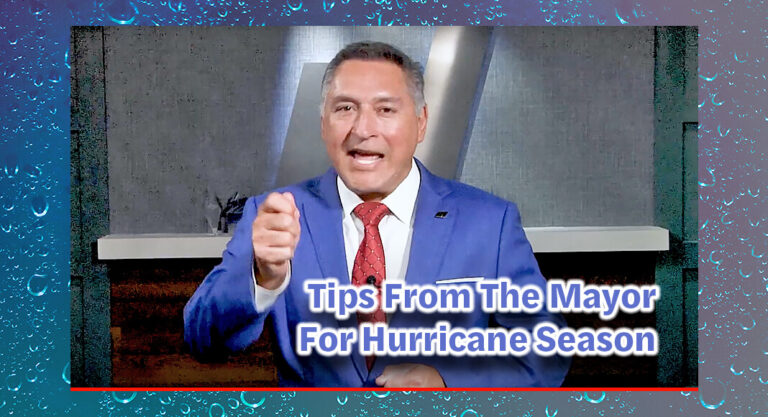 McAllen Mayor Javier Villalobos Offers Safety Tips for Hurricane Season