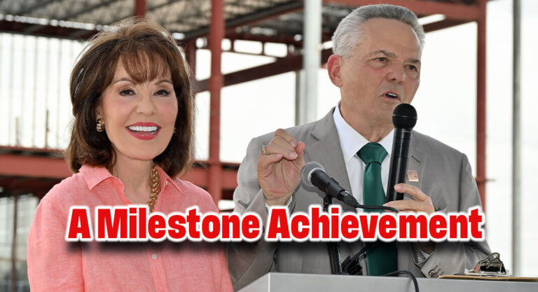 Topping-Off Ceremony for Bert Ogden BMW in Pharr