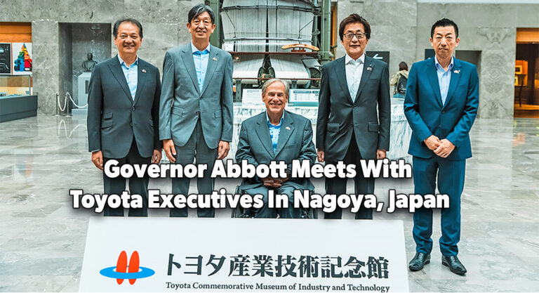 Governor Abbott Meets With Toyota Executives In Nagoya, Japan