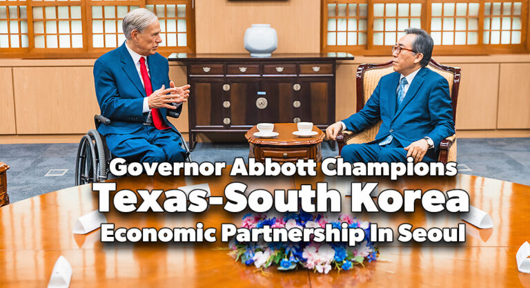 Governor Abbott Champions Texas-South Korea Economic Partnership in Seoul 