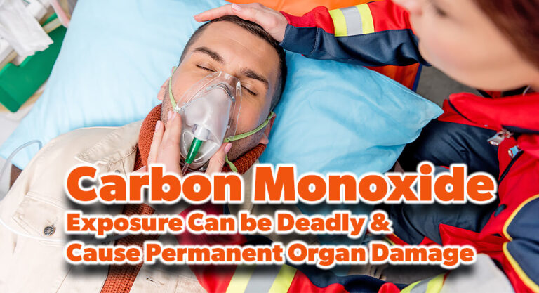 Carbon Monoxide Exposure Can be Deadly, Cause Permanent Organ Damage
