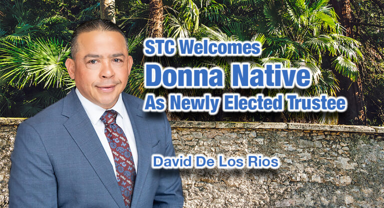 STC Welcomes Donna Native As Newly Elected Trustee