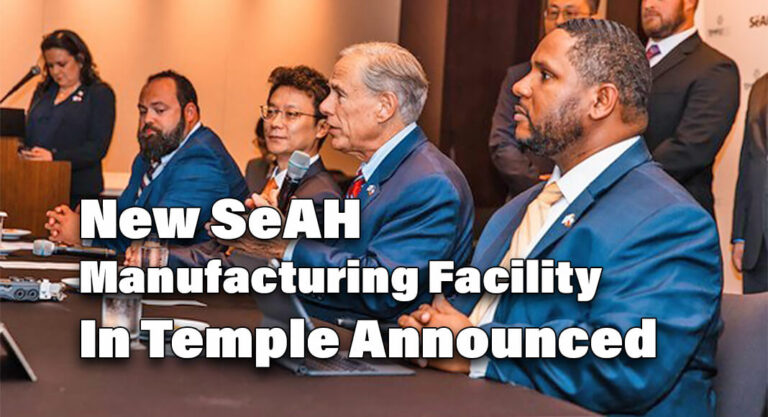 Gov. Announces New SeAH Manufacturing Facility In Temple