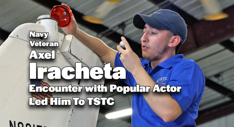 Navy Veteran’s Former Military Job & Encounter with Popular Actor Led Him To TSTC
