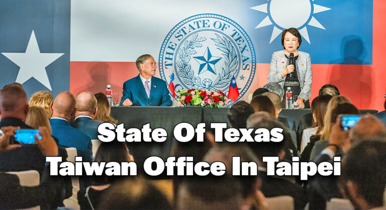 Governor Abbott Announces State Of Texas Taiwan Office In Taipei