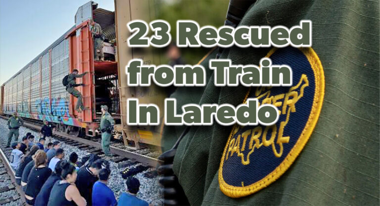 Laredo Border Patrol Agents Rescue Migrants Stowed Away In A Locked Train Compartment