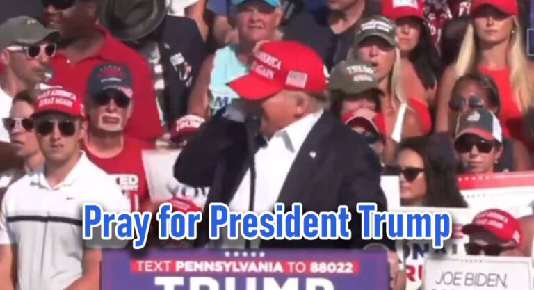 Pray for President Trump: Shots Fired at Rally in Butler, Pennsylvania
